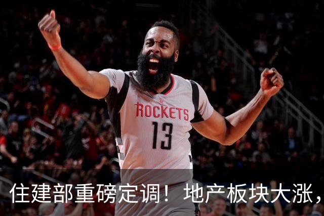 住建部重磅定调！地产板块大涨，万科、新城控股等涨停