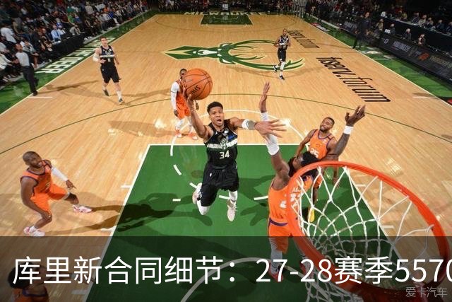 库里新合同细节：27-28赛季5570万 28-29赛季6030万球员选项
