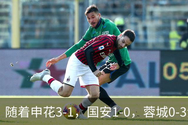 随着申花3-1，国安1-0，蓉城0-3海港，积分榜更新：争冠保级生变